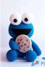 Blue Rabbit -  Irina Tocelovska- Cookie Monster