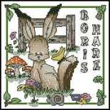 DMC Woodland Folk BL941-65 Boris Hare XSD