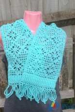 Salters Stitches - Joanne Salter - Ice Crystal Scarf