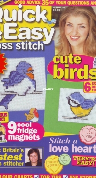 Quick and Easy Cross Stitch - Issue 44 - February 1999