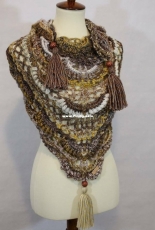 Nikolett Corley Design - Nikolett Corley - Wonderberry Shawl