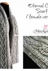 Be A Crafter - Maz Kwok - Eternal Cable Scarf- Free