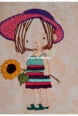 Sunflower girl