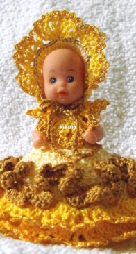 Little crocheted doll clothes