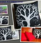 [X-stitch project #2] Pillow cover