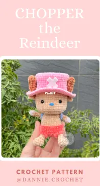 Dannie Crochet - Chopper the Reindeer