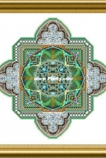 Chatelaine - Gothic Ornament 1 (Teal)