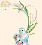 Heritage Stitchcraft - Valerie Pfeiffer Harmonies VPRW591 Rainbow Birds XSD