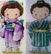 I wanna share my works!!! Patterns from "CHCROSS"!