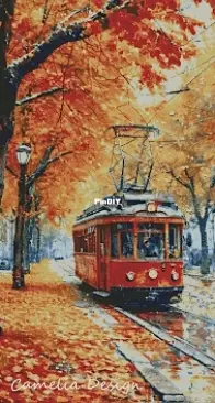 Camelia Design - Autumn tram by Elena Shashnova XSD