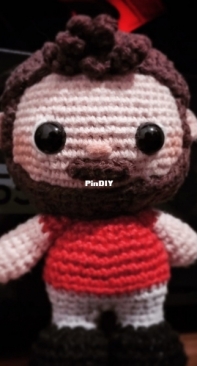 I just did this amigurumi for my boy friend (: