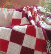 Color and Shape Design- Jody Pyott- Crocheted Blanket Dreamy Afghan