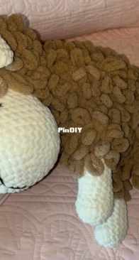 My Baby Sheep in Bernat Alize Puffy