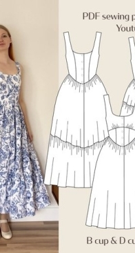 Schultz Apparel - The Lucca Dress - B and D size range