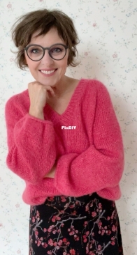 Koora Blouse by  Rike Pacholleck - rosa p.