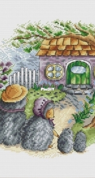 Fun Sheep 23-020 Hedgehogs Mortgage 2 by Anastastia Kravtsova XSD