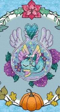 Witch Stitch - Spring Dragon by Luthien Tinuviel