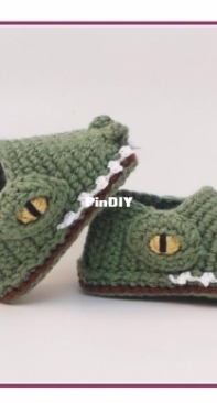 Upa Mi Gurrumin - Noelia - Crocodile Slippers - Babies and Toddler Sizes - Pantuflas Cocodrilo - Talles Bebes e Infantes - Spanish