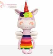 Dolls and Daydreams-Unicorn Sewing pattern
