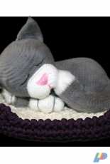 Zhaya Designs - Sleepy Cat - German - Free