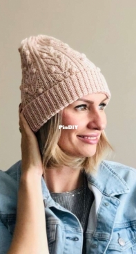 Crochet together - Svetlana Kochkina - Светлана Кочкина - Winter Berry hat - Шапка Winter Berry hat - Russian