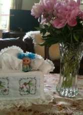 tissue box (humming birds)