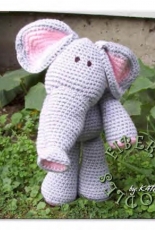 Fiber Doodles - K4TT - Elephant