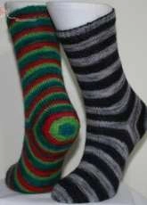 Round and Round Socks by Joy McMillan - The Knitting Goddess