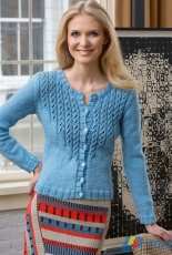 Alice Blue Cardigan by by Julie Farmer free