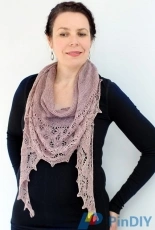 Asana Shawl - Helen Stewart - The Shawl Society - Curious Handmade