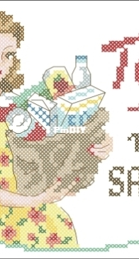 Les Brodeuses Parisiennes LBP - Sac à sacs Francine XSD + PCS