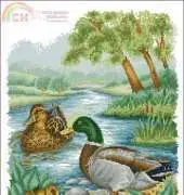 Anchor Ducks from Cross Stitch Gold 90