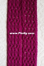 Rebeccas Stylings - Noelle Stiles - Celtic Lace Cable Scarf