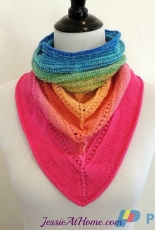 Spring Cowgirl Shawl by Jessie Rayot/ JessieAtHome-Free