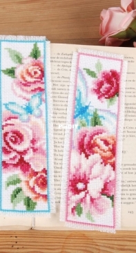 Vervaco PN-0150899 Bookmark 1 Flower and Butterfly XSD