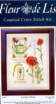 Anchor FLEUR DE LIS EPX163 Planting Poppies