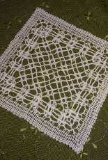 Bobbin lace - lace doily 3