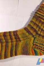 Burning Rings of Fire Socks