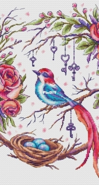 Stitch Home - Keys to happiness by Anastasia Shvetsova