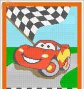 Cars Afghan - Monarae - Okay Crochet