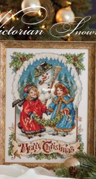 Victorian Snowman by Sandy Orton from Just Cross Stitch December 2012 XSD