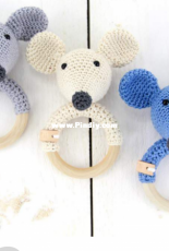 Stip en Haak - Herriët van de Wiel - Pien The Mouse Rattle - Free
