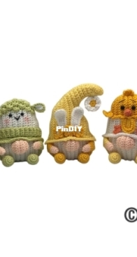 Jookz - Joke Postma - Combi Ribblz Spring Gnomes - Combi Ribblz Lente Gnooms - Dutch