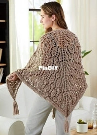 Spider Lace Shawl by Premier Yarns Design Team free