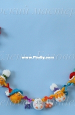 New Year  Garland by Elena Belova -  Russian