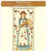 Bothy Threads XCL2 Country Lass - Poppy by Lesley Teare