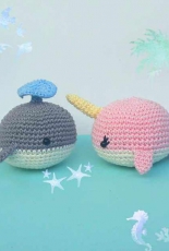 Willy and Nelly Whale - Little Aqua Girl
