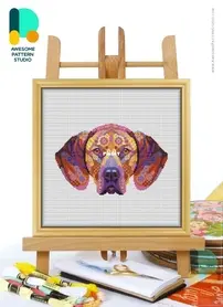 Awesome Pattern Studio - CS2308 - Mandala Plott Hound XSD