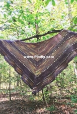 Appalachian Sunset Shawl by Yarn and Thyme Designs-Free