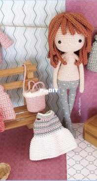 Ponto a Ponto Handmade - Carla Vigliucci - Doll Klara